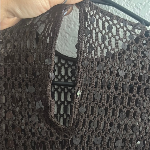 WALTER BAKER
Coco Sequin Crochet Sheer Sheath Midi Dress - Picture 4 of 5